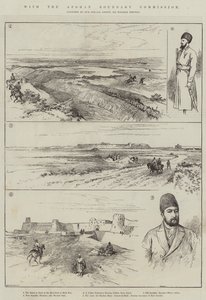 Avec la Commission de la frontière afghane - William Crimea Simpson